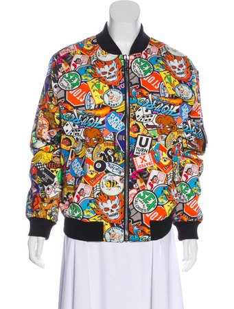 Moschino Couture Long Sleeve Zip-Up Jacket - Clothing - WM922128 | The RealReal