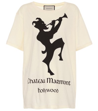 GUCCI Chateau Marmont cotton T-shirt