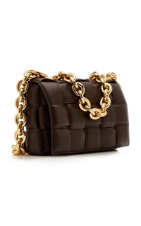 Chain Cassette Bag Bottega Veneta brown