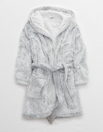 Aerie Fuzzy Sherpa Robe