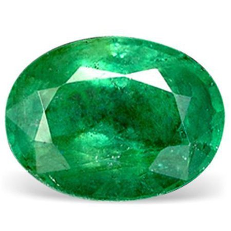 Raja Ram Jewellery Gemston Oval Shape Emerald Stone, Packaging Type: Packet, Rs 6000 /piece | ID: 20442556973
