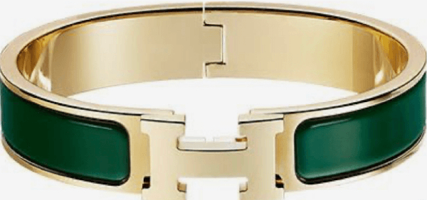 green Hermès bracelet