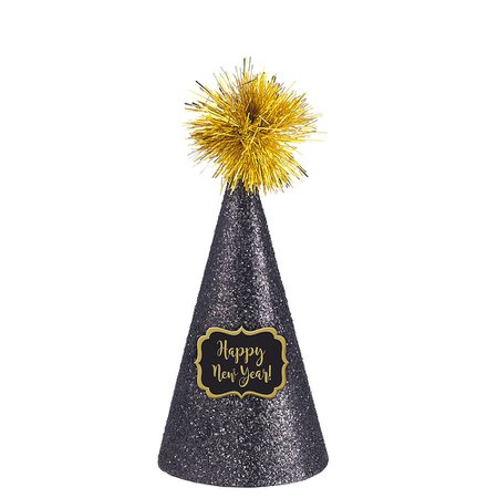 Glitter Happy New Year Party Hat 5in x 9in | Party City Canada