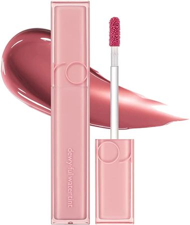 Amazon.co.jp: rom&nd Dewy·ful Water Tint Lip Gloss, 13 Custard Mauve : Beauty