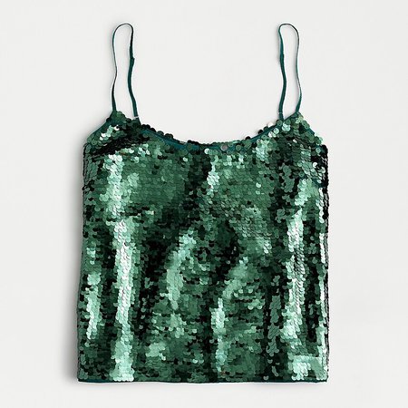 J.Crew: Collection Sequined Camisole Sleeveless tank