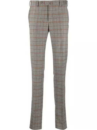 PT Torino Tailored check-print Trousers - Farfetch