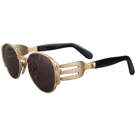 Vintage JEAN PAUL GAULTIER Fork Novelty Sunglasses For Sale at 1stDibs