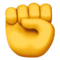 ✊ Raised Fist Emoji (Apple)