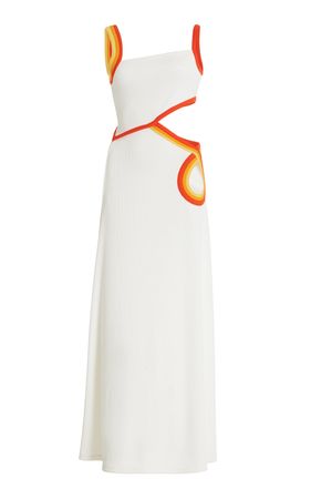 Exclusive Verner Cutout Ribbed-Jersey Maxi Dress By Christopher Esber | Moda Operandi