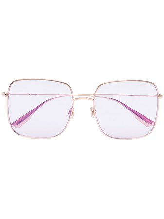 Dior Eyewear Diorstellaire1 Square Sunglasses Aw20 | Farfetch.Com