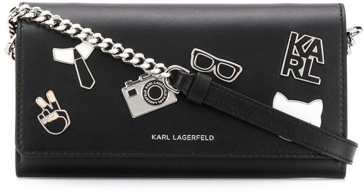 K/Studio pin crossbody wallet