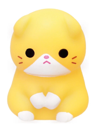 yellow cat toy figure