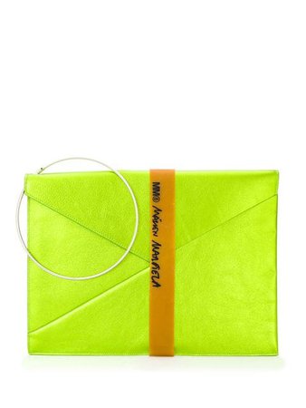 Mm6 Maison Margiela metallic envelope clutch $510 - Buy Online - Mobile Friendly, Fast Delivery, Price