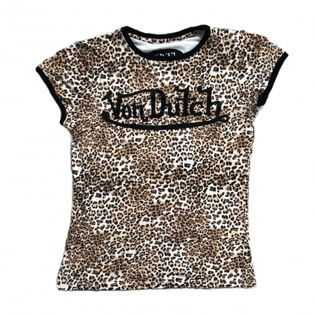 cheetah leopard print von Dutch tee