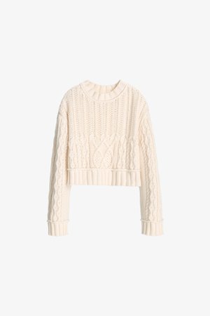 LIMITED EDITION CABLE - KNIT SWEATER | ZARA International