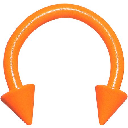 orange septum ring