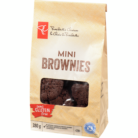 gluten free mini brownies