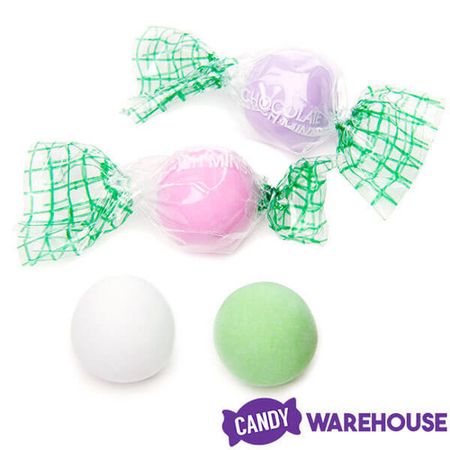 Jelly Belly Wrapped Pastel Chocolate Dutch Mint Balls: 5LB Case | Candy Warehouse