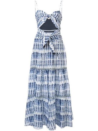 Jonathan Simkhai tie-dye maxi dress $675 - Buy SS19 Online - Fast Global Delivery, Price