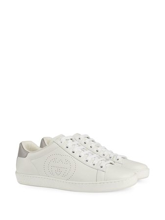 Gucci Ace Low-Top Sneakers 598527AYO70 White | Farfetch