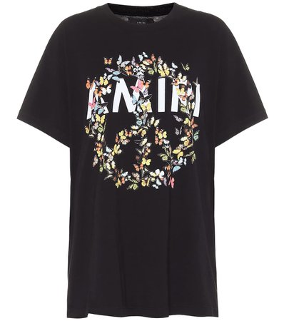 Peace Butterfly Cotton T-Shirt - Amiri | Mytheresa
