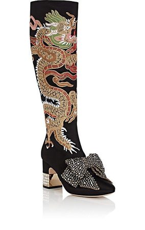 Gucci dragon boots