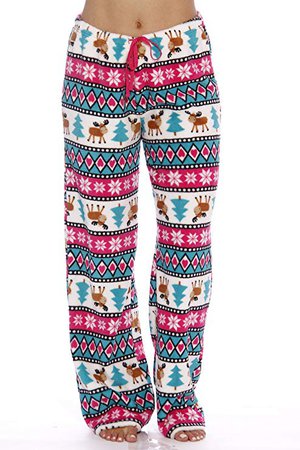 Just Love Women's Plush Pajama Pants - Petite to Plus Size Pajamas at Amazon Women’s Clothing store: