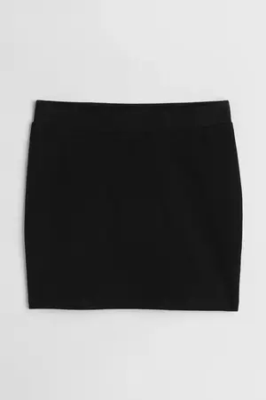 Mini Skirt - Black - Ladies | H&M US