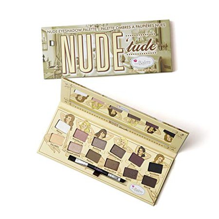 Amazon.com: NUDE 'tude Eyeshadow Palette, Naughty, 12 Neutral Shades: Luxury Beauty