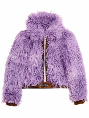 Marc Jacobs The Shrunken faux-fur coat - FARFETCH