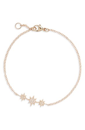 Anzie North Star Diamond Bracelet | Nordstrom