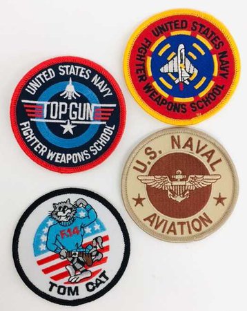 Navy Military Flight Pilot Patches