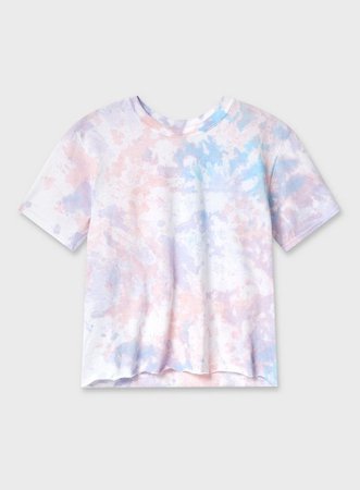 Multi Coloured Short Sleeve Tie-Dye T-Shirt | Miss Selfridge