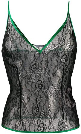 Styland lace tank top