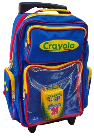 retro crayola backpack