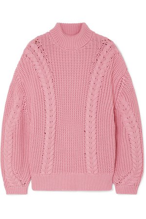 Emilia Wickstead | + The Woolmark Company Mirren oversized merino wool turtleneck sweater | NET-A-PORTER.COM