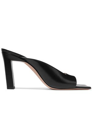 Wandler | Isa leather mules | NET-A-PORTER.COM