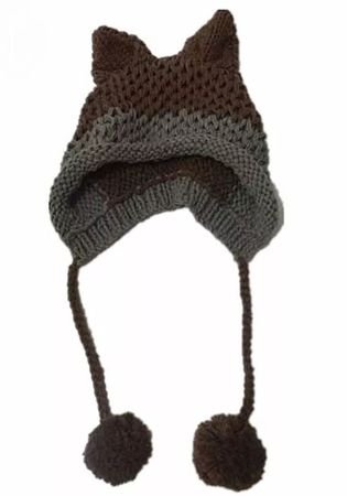 knitten hat cat wars goblincore