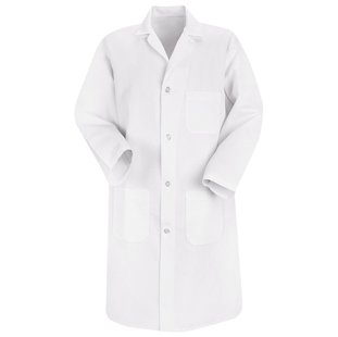 Men's Basic White Lab Coats - Sullivan Uniform $14.99