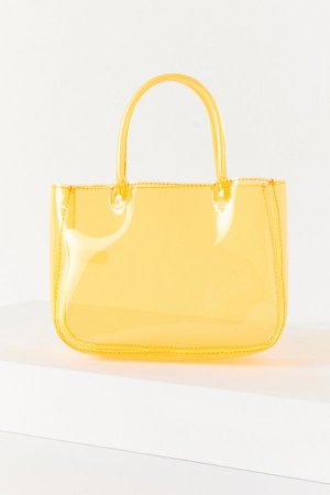 Square Clear Mini Tote Bag | Urban Outfitters