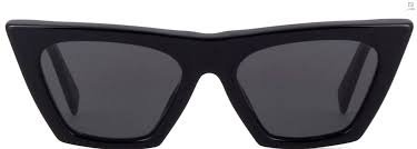 celine edge sunglasses black -