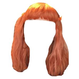 orange png hair red