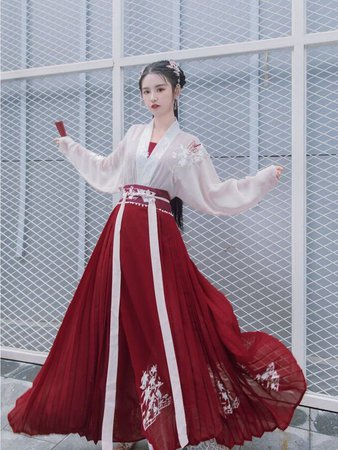china dress red