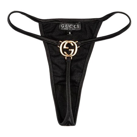 EL CYCÈR sur Instagram : Gucci by Tom Ford museum spring 1997 runway gold metal logo g-string. Tap to shop.