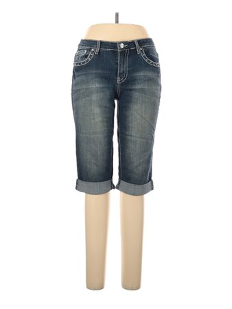 Earl Jean Solid denim Jeans Size 10 - 71% off | thredUP