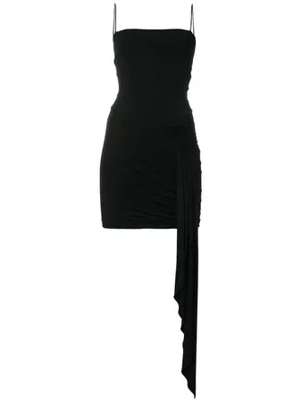 Alexandre Vauthier Draped Fitted Dress - Farfetch