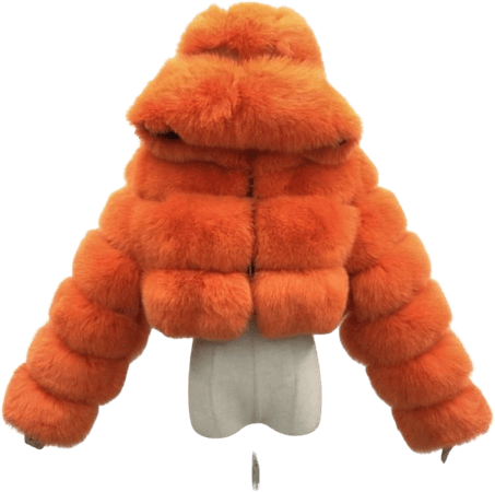 Orange Fur Coat