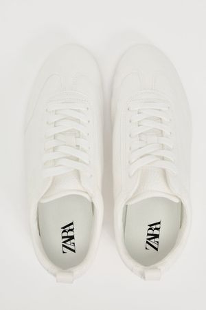 DERBY STYLE SNEAKERS - White | ZARA United States