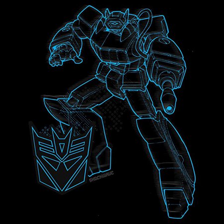 Amazon.com: Transformers Shockwave Blueprint Official Men's T-Shirt (Black): Clothing
