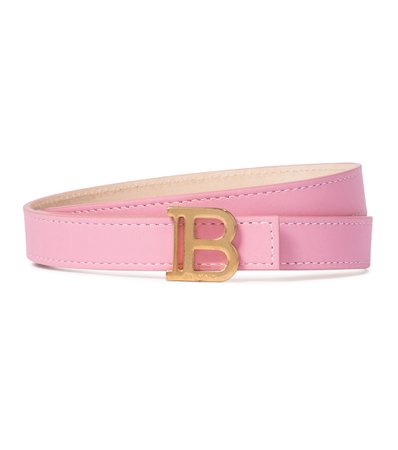 Balmain - B-Belt leather belt | Mytheresa